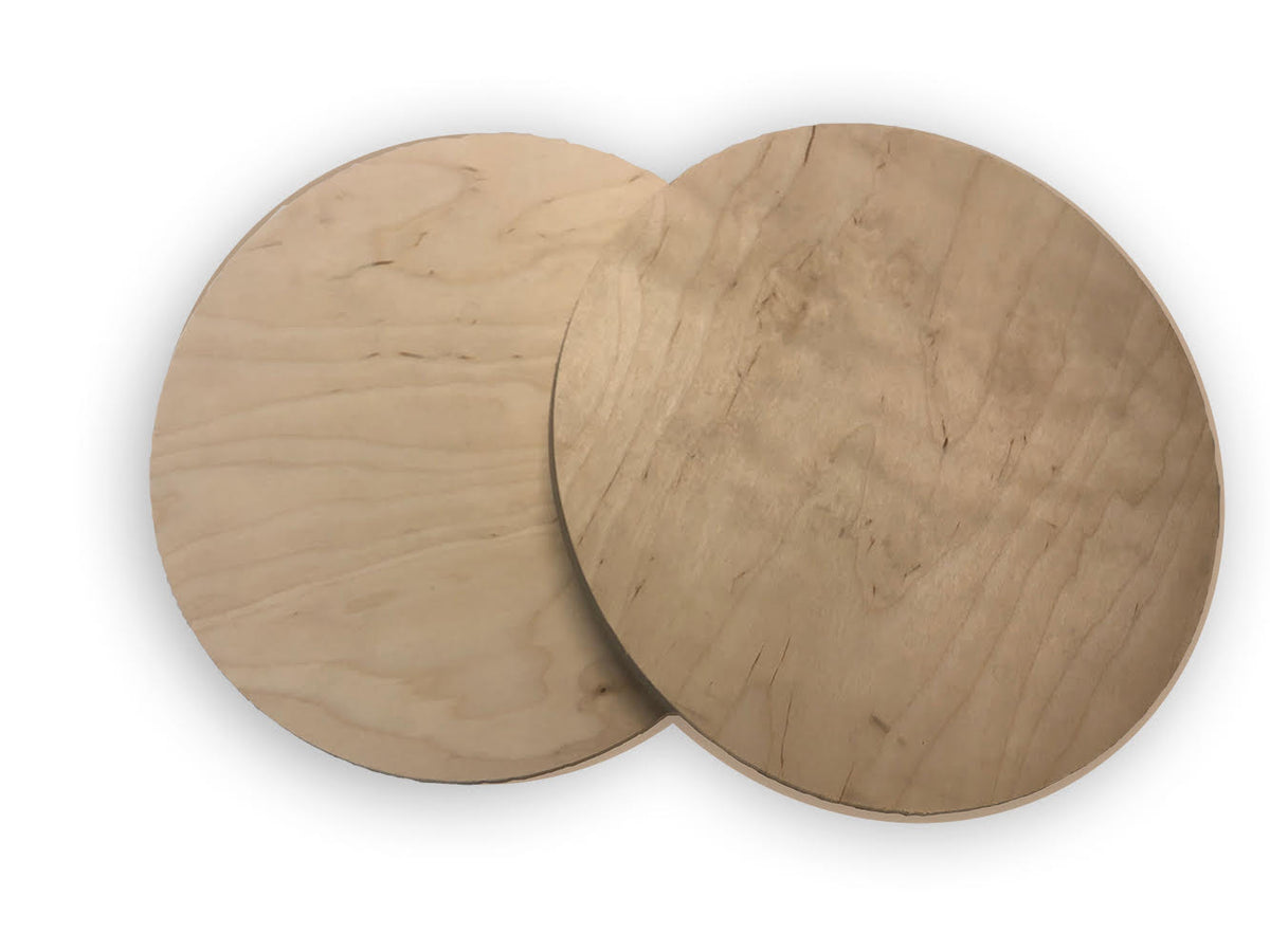 Baltic Birch Round 3/4'' Thick Blanks - Unfinished – CraftTek USA